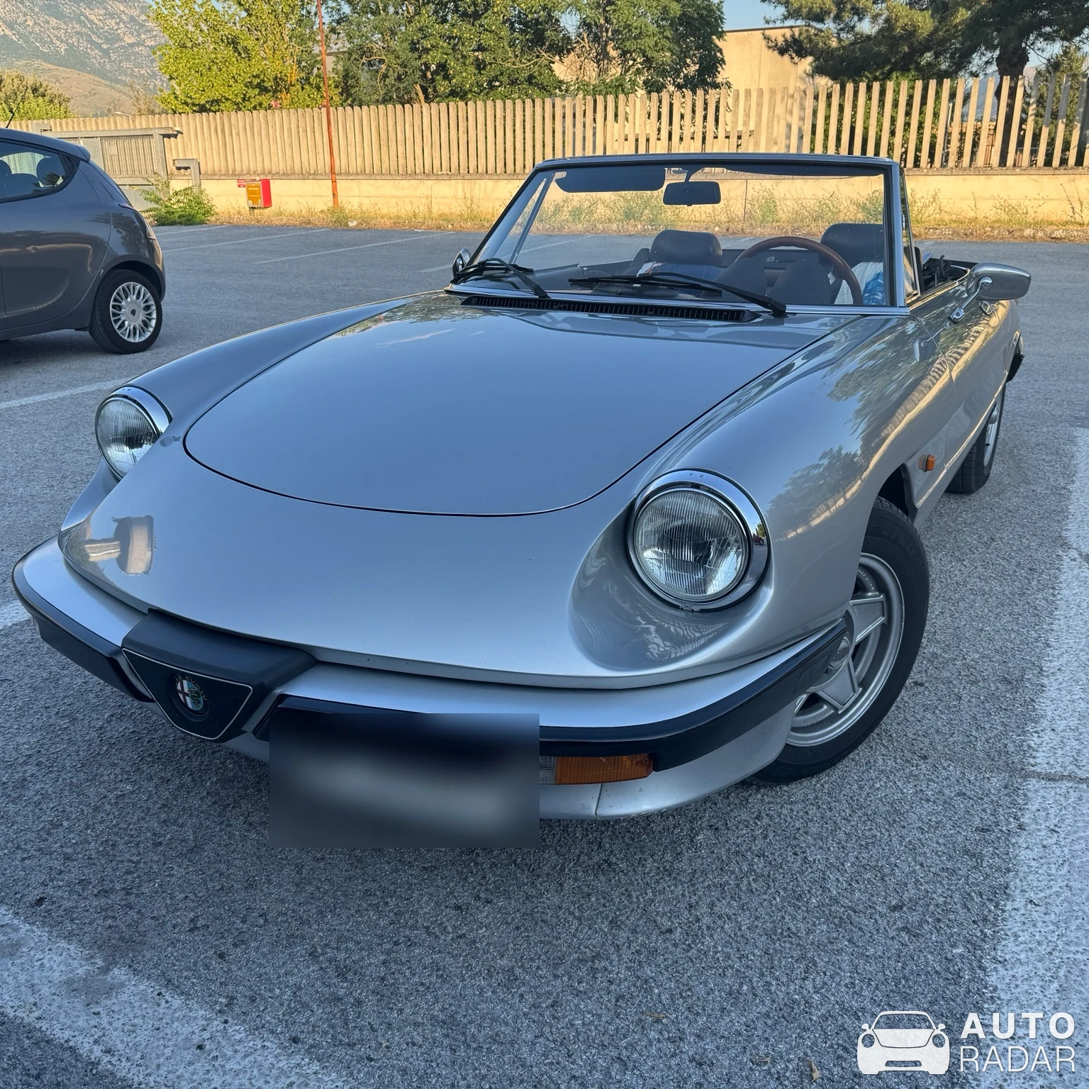 Alfa Romeo Spider S3 spotted in Loc. Prod. Ovidio