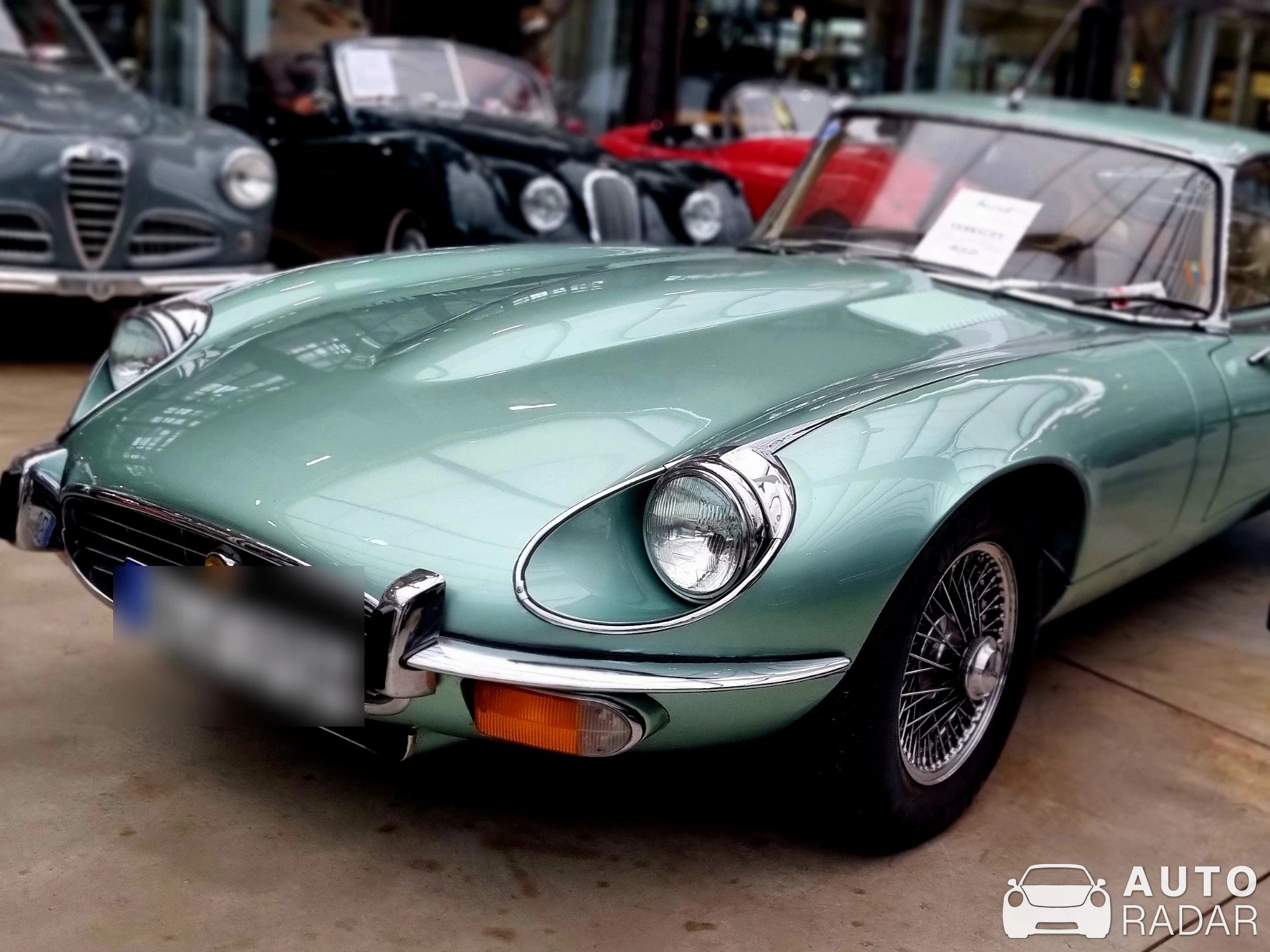 Jaguar E-Type spotted in Düsseldorf, Germany