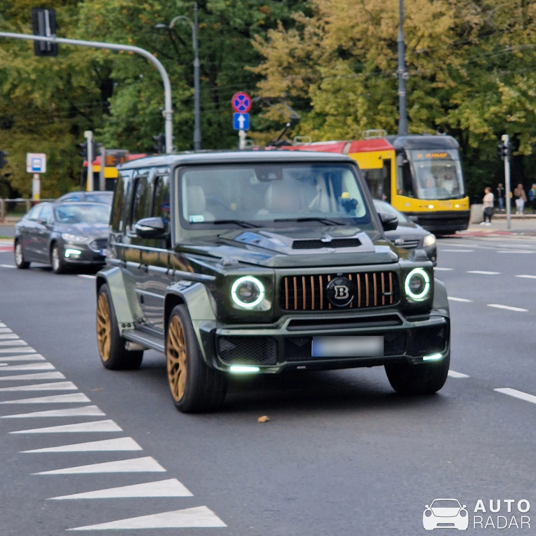 Mercedes-AMG Brabus G B40-700 Widestar W463 2018 spotted in Warszawa, Poland