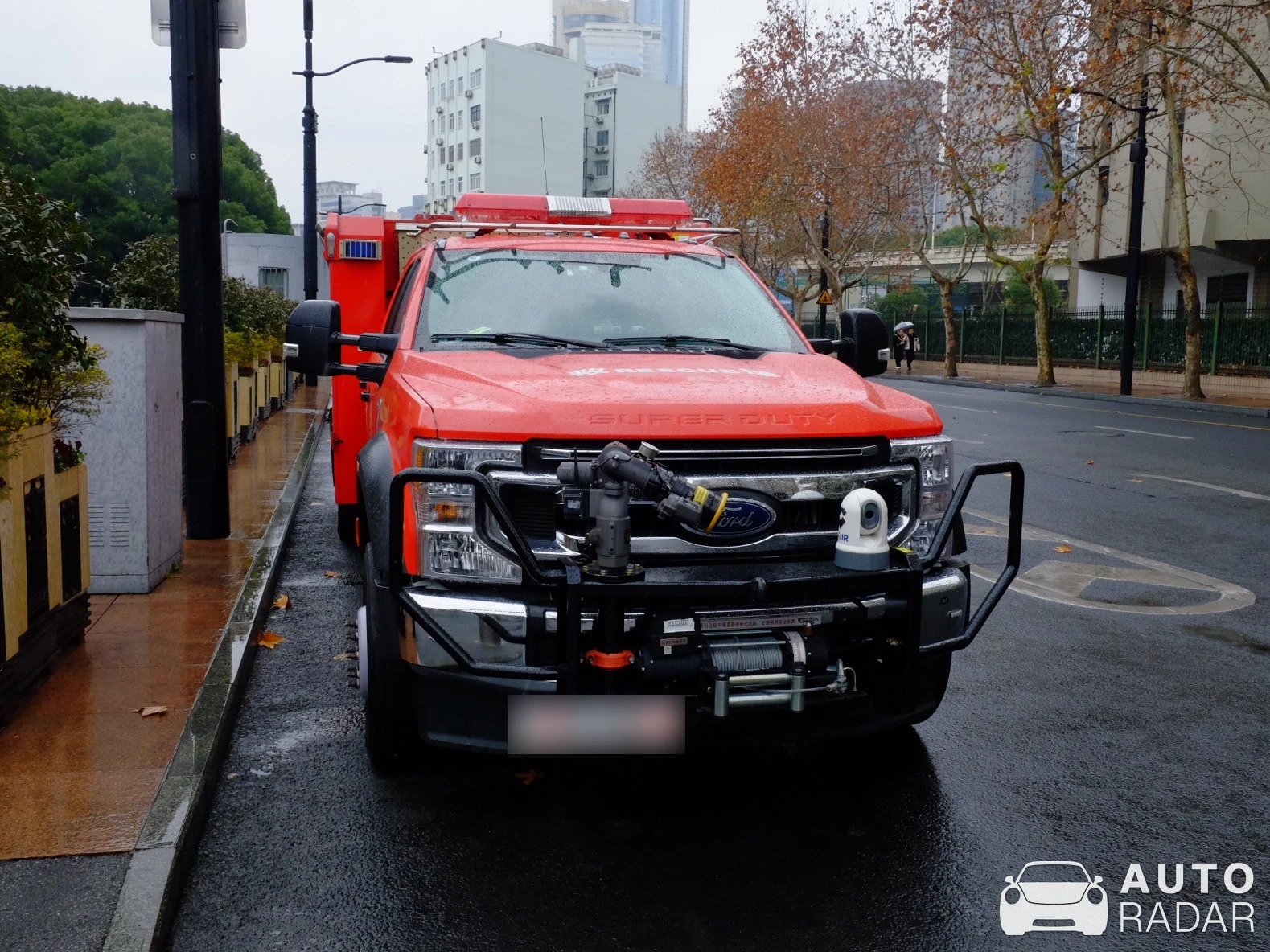 Ford F-550 spotted