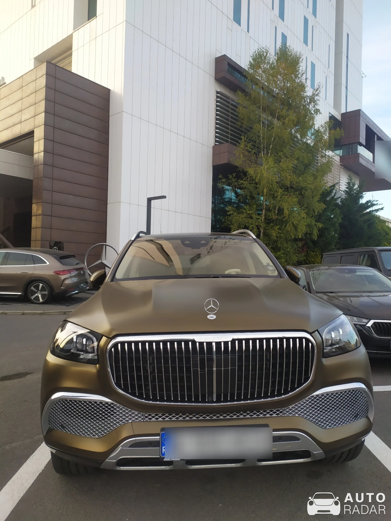 Mercedes-Maybach GLS 600 spotted in Brașov, Romania