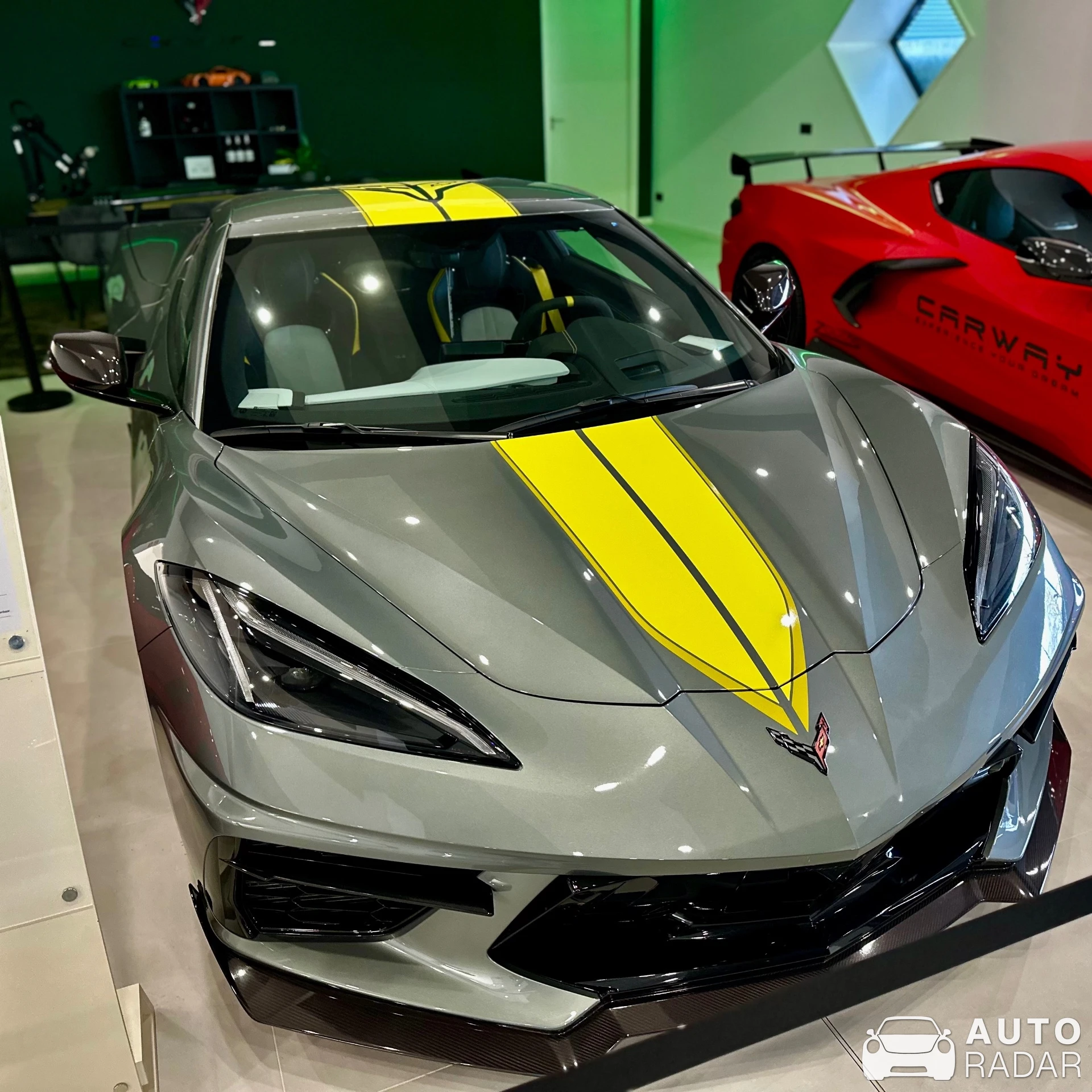 Chevrolet Corvette C8.R spotted in Amsterdam