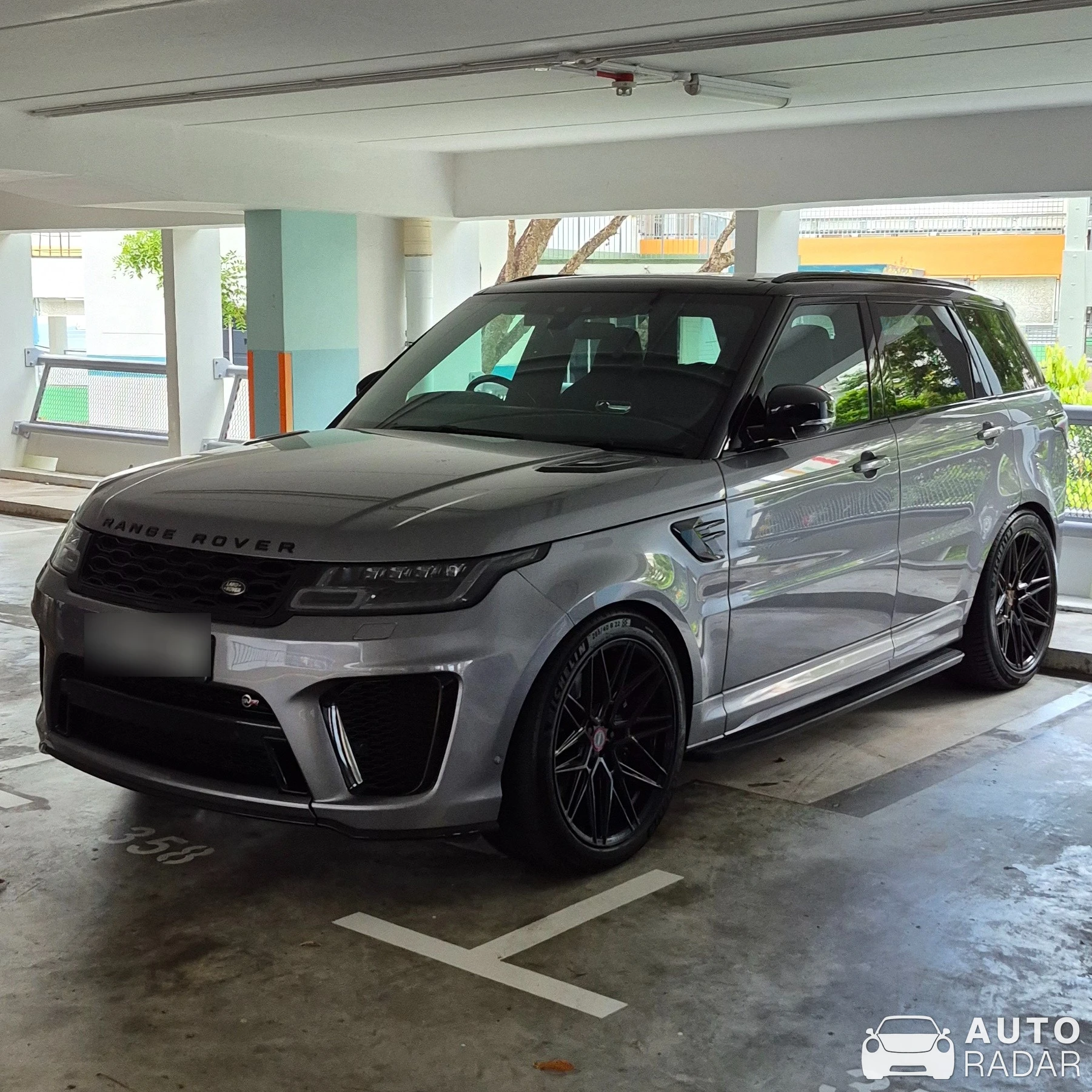 Land Rover Urban Range Rover Sport SVR spotted in Singapore