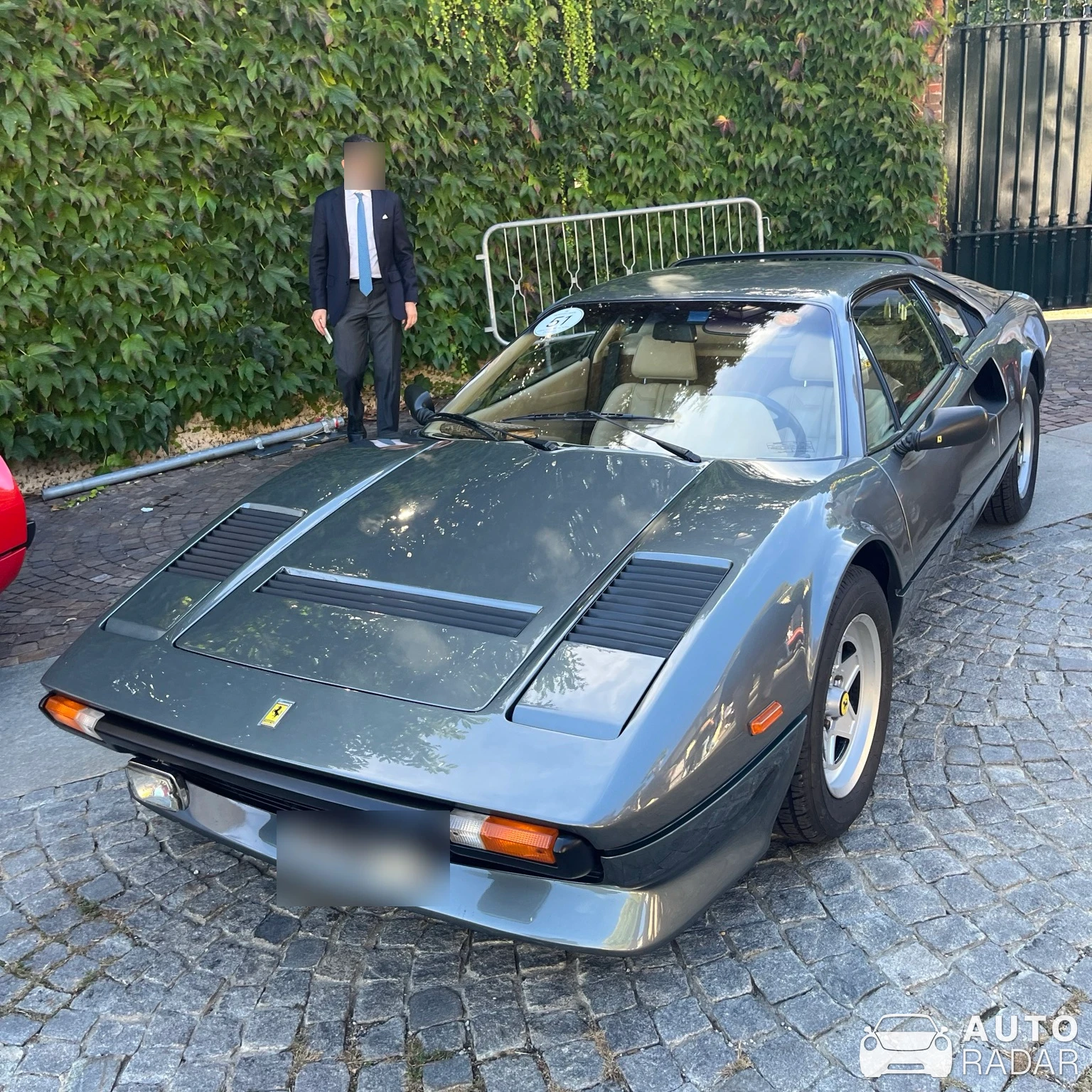 Ferrari 208 GTB Turbo spotted in Revigliasco