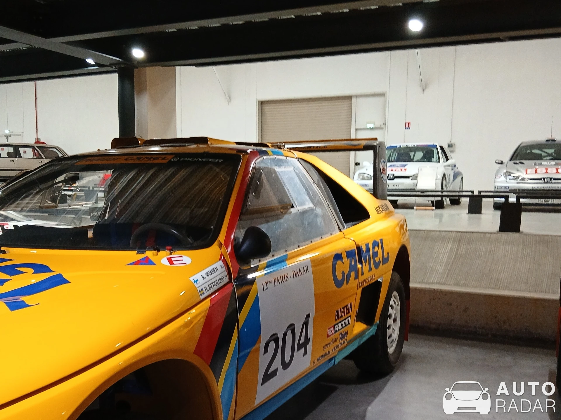 Peugeot 405 T16 Grand Raid spotted in Sochaux