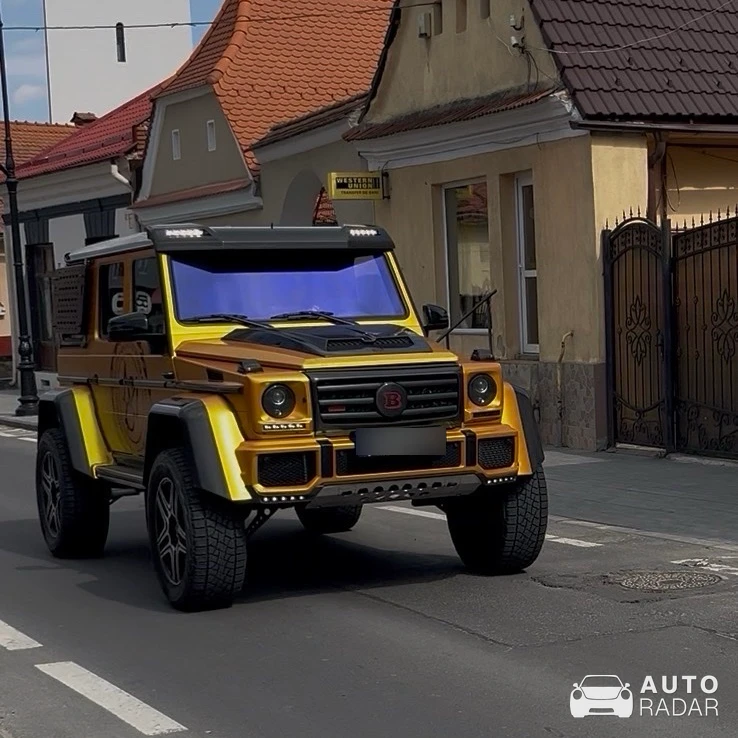 Mercedes-AMG Brabus G 500 4x4² spotted in Zărnești