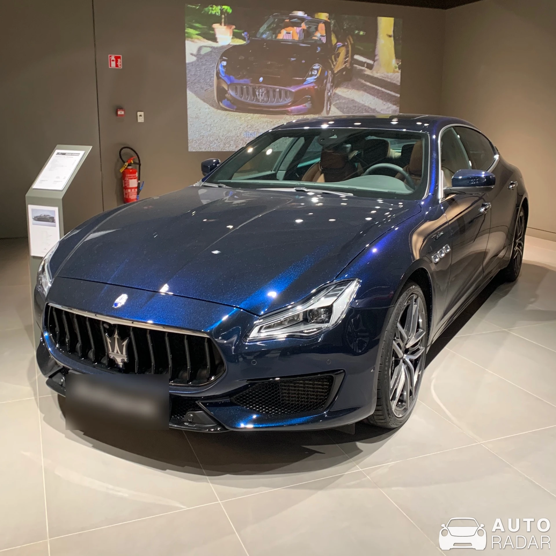Maserati Quattroporte Sport GT spotted in Wommelgem