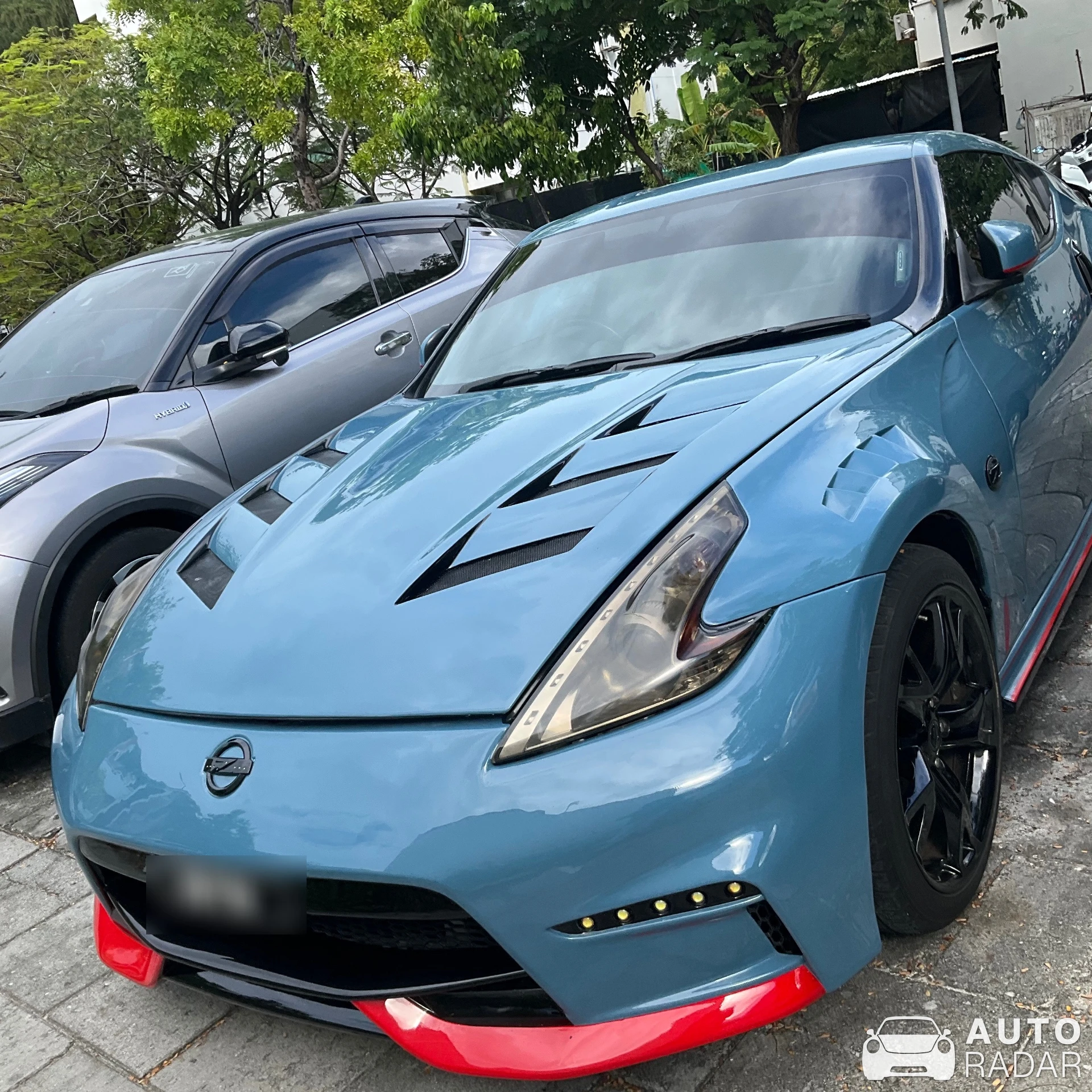 Nissan 370Z spotted in Hulhumalé, Maldives
