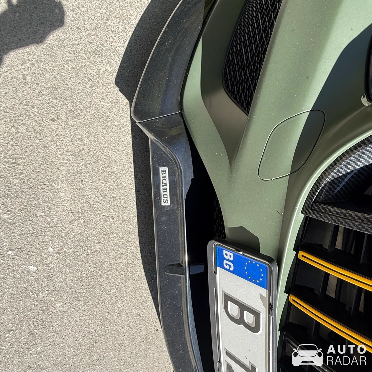Mercedes-AMG Brabus C 63 S W205 spotted in Varna, Bulgaria