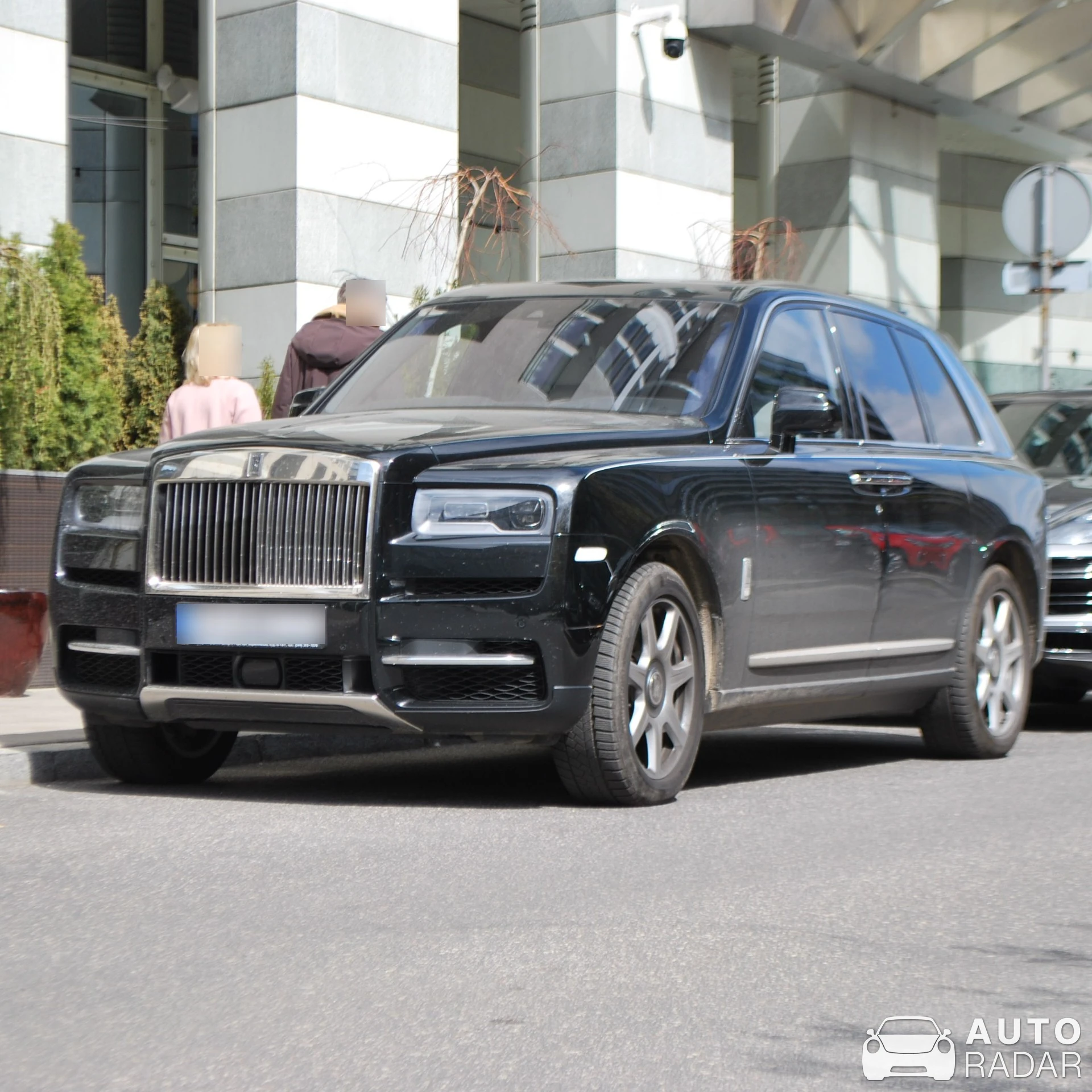 Rolls-Royce Cullinan spotted in Warszawa, Poland