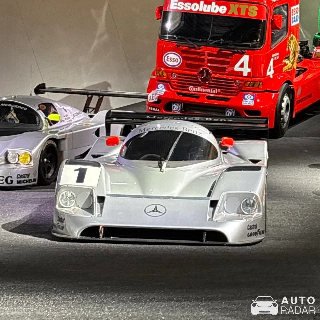 Mercedes-Benz C11 Sauber spotted in Stuttgart