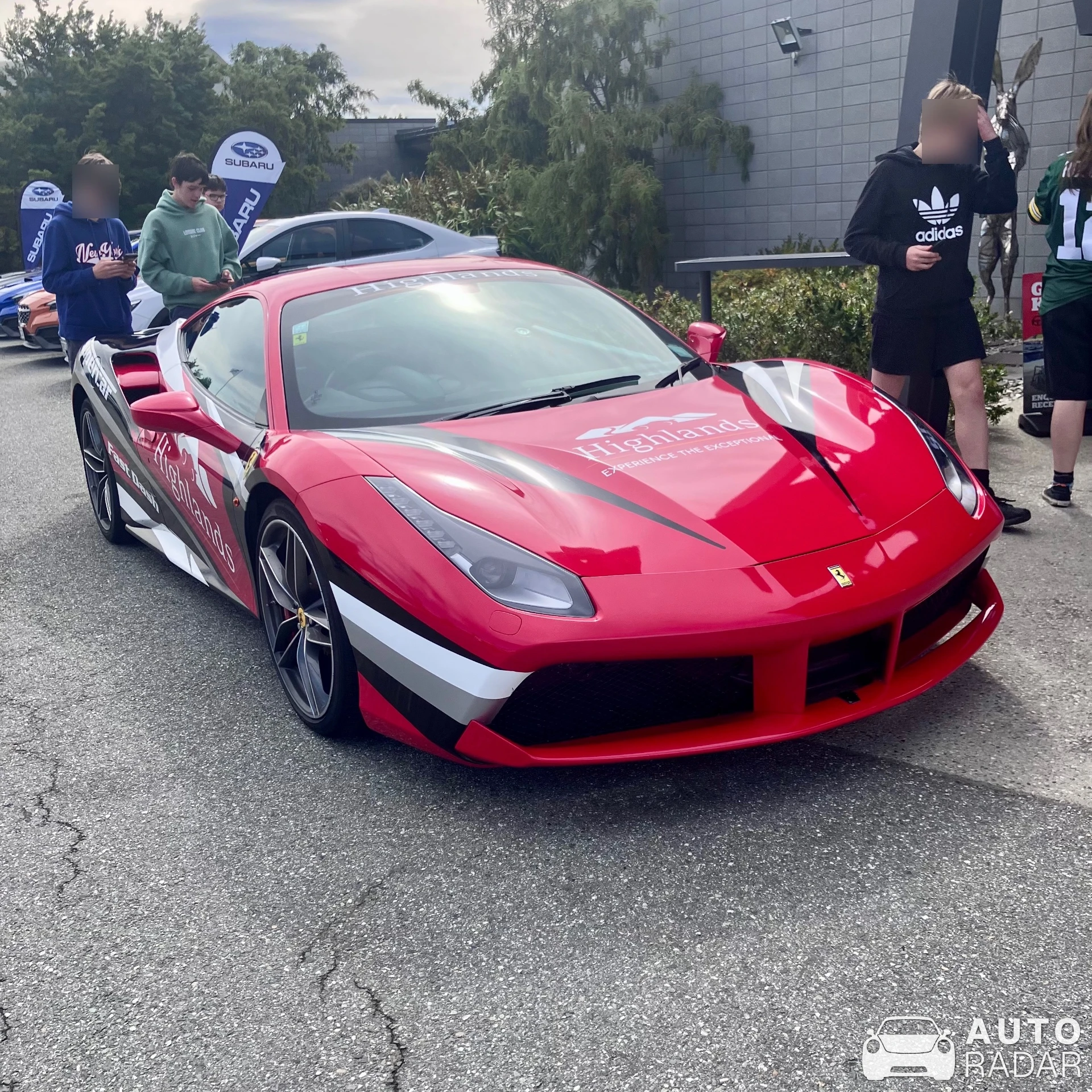 Ferrari 488 GTB spotted in Cromwell, New Zealand