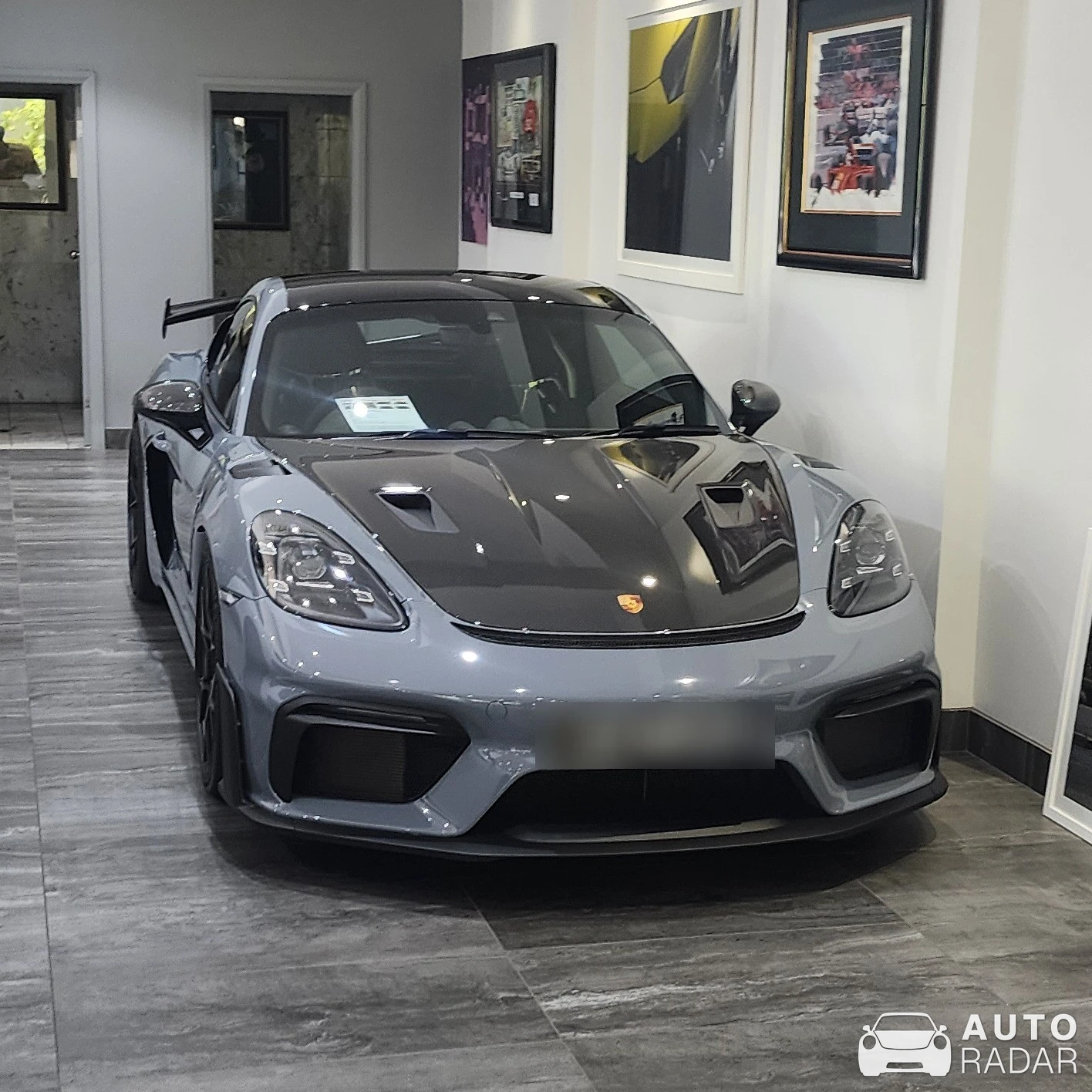 Porsche 718 Cayman GT4 RS spotted in Sydney, Australia