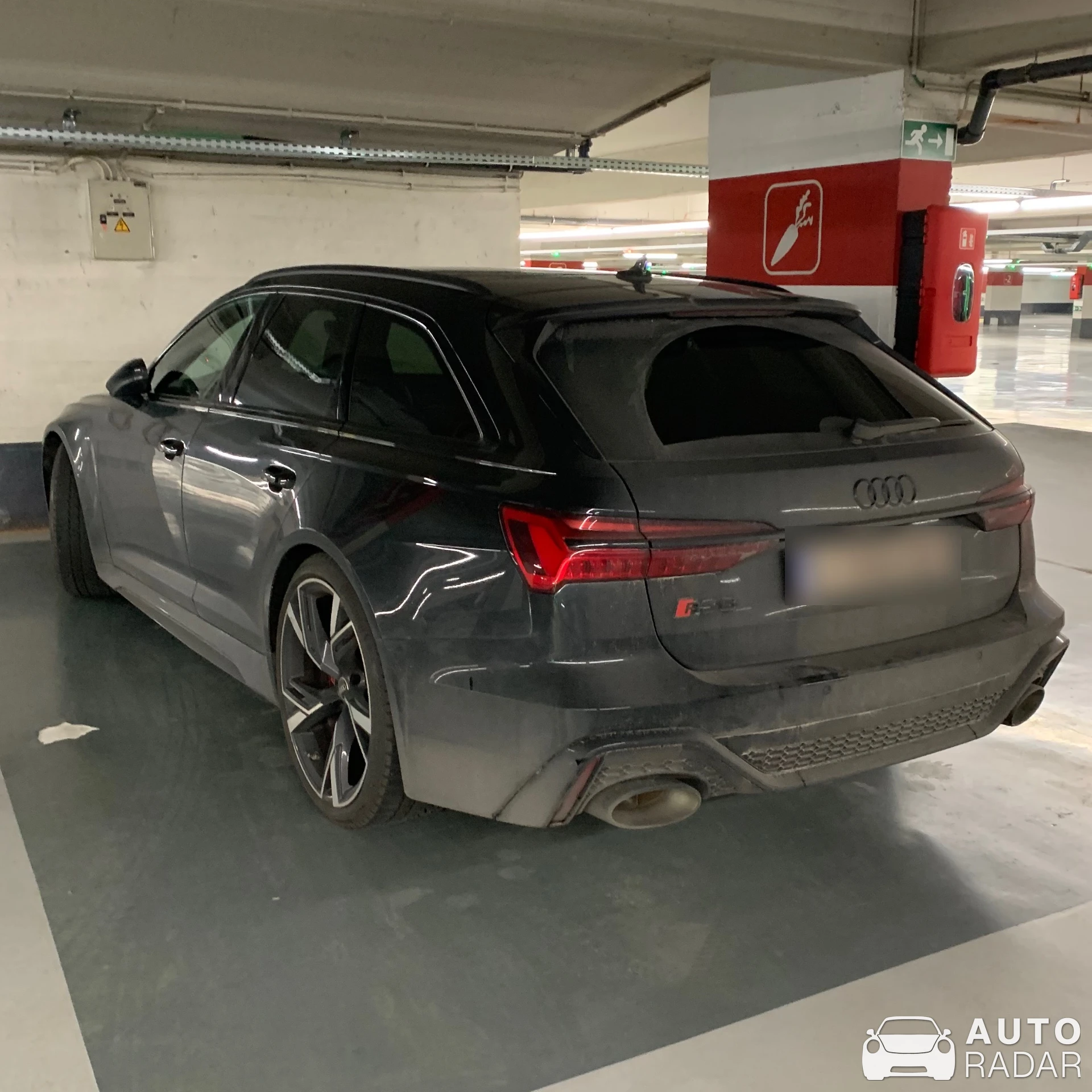 Audi RS6 Avant C8 spotted in Antwerpen, België