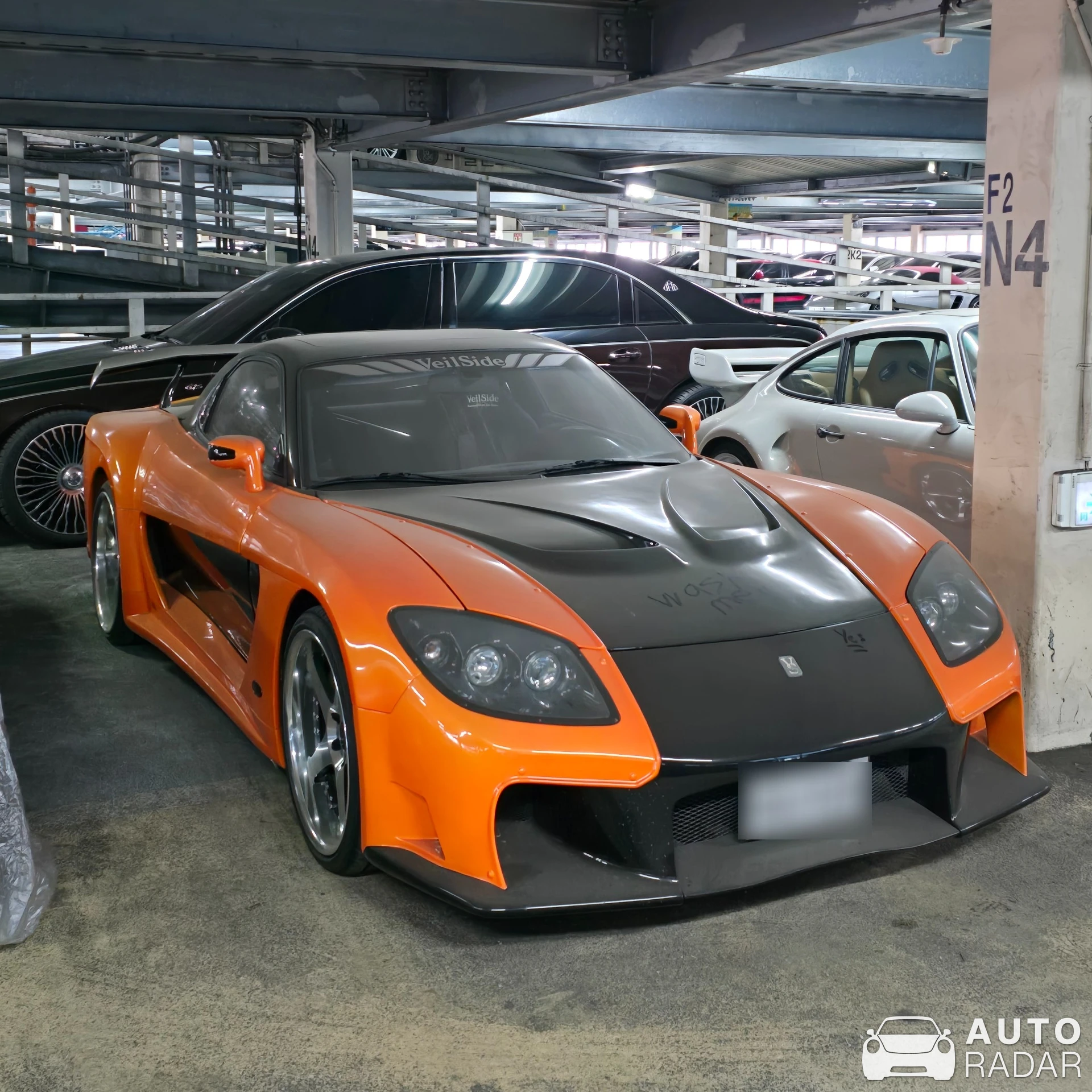 Mazda RX-7 FD3S Veilside Fortune spotted in Seocho District, South Korea