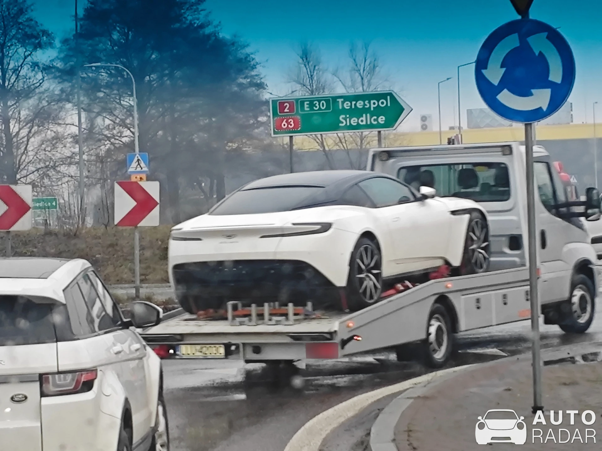 Aston Martin DB11 spotted in Białki, Polska