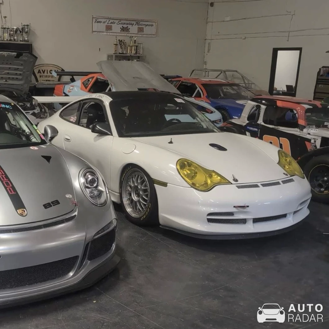 Porsche 996 GT3 Cup spotted in Penticton