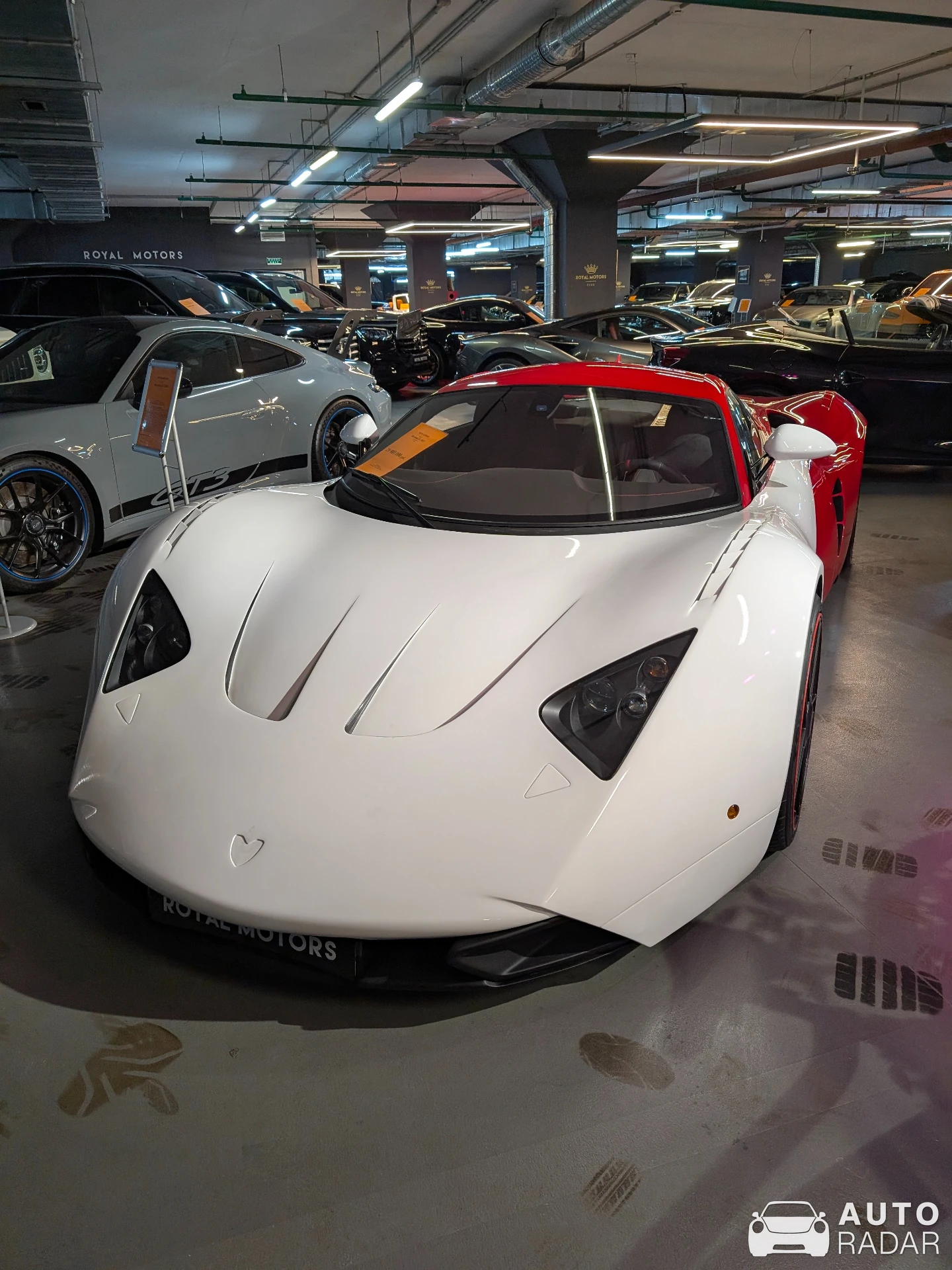 Marussia B1 spotted in Moscow