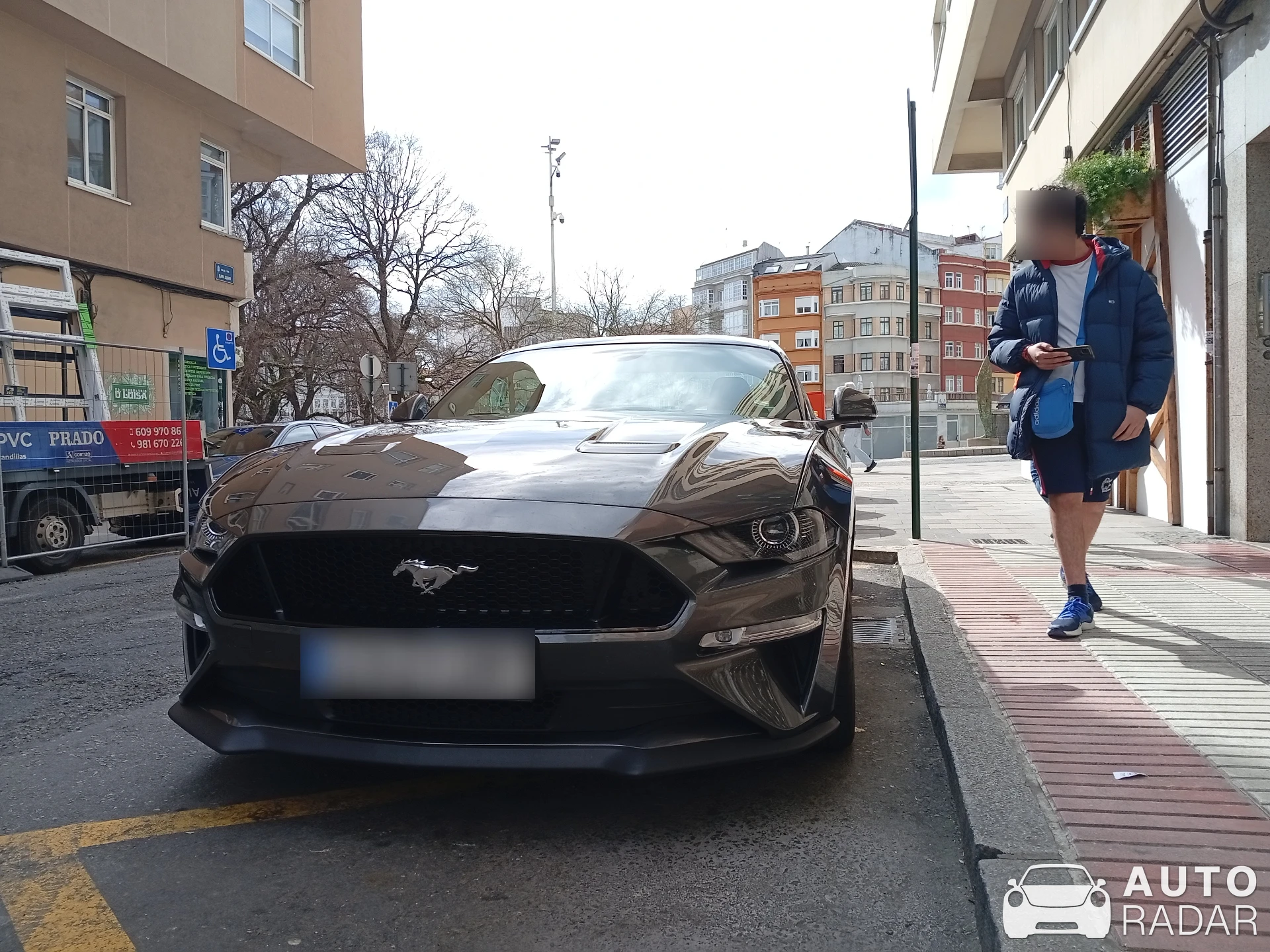 Ford Mustang GT spotted in A Coruña