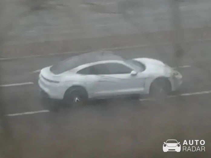 Porsche Taycan spotted in Berlin, Germany