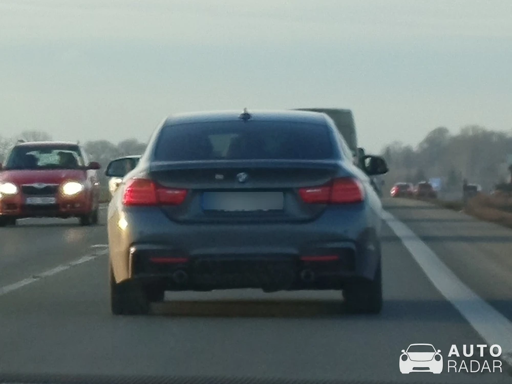 BMW 4 Series F32 Coupé spotted in Pardubice, Česko