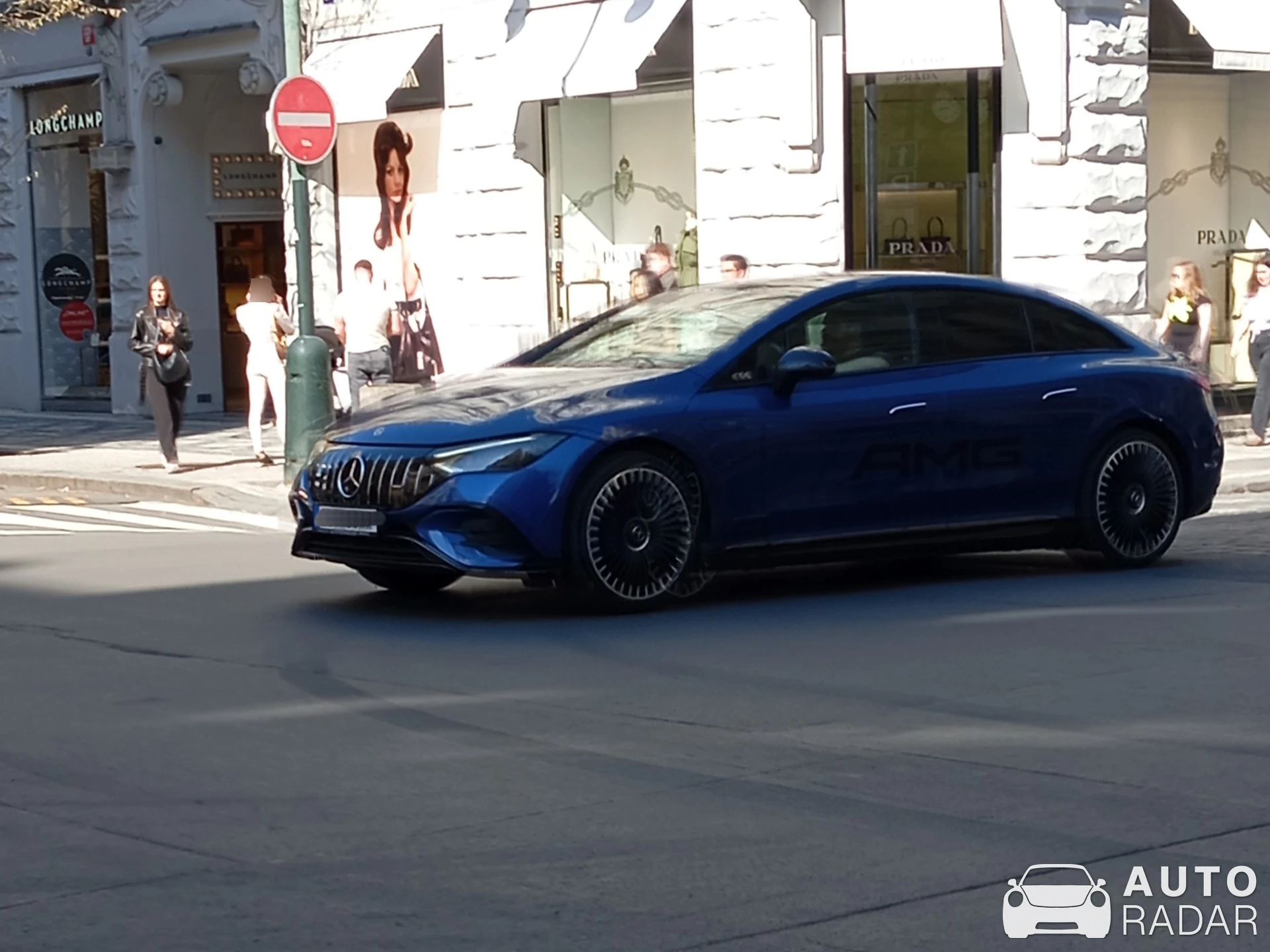Mercedes-Benz Brabus EQS 53 spotted