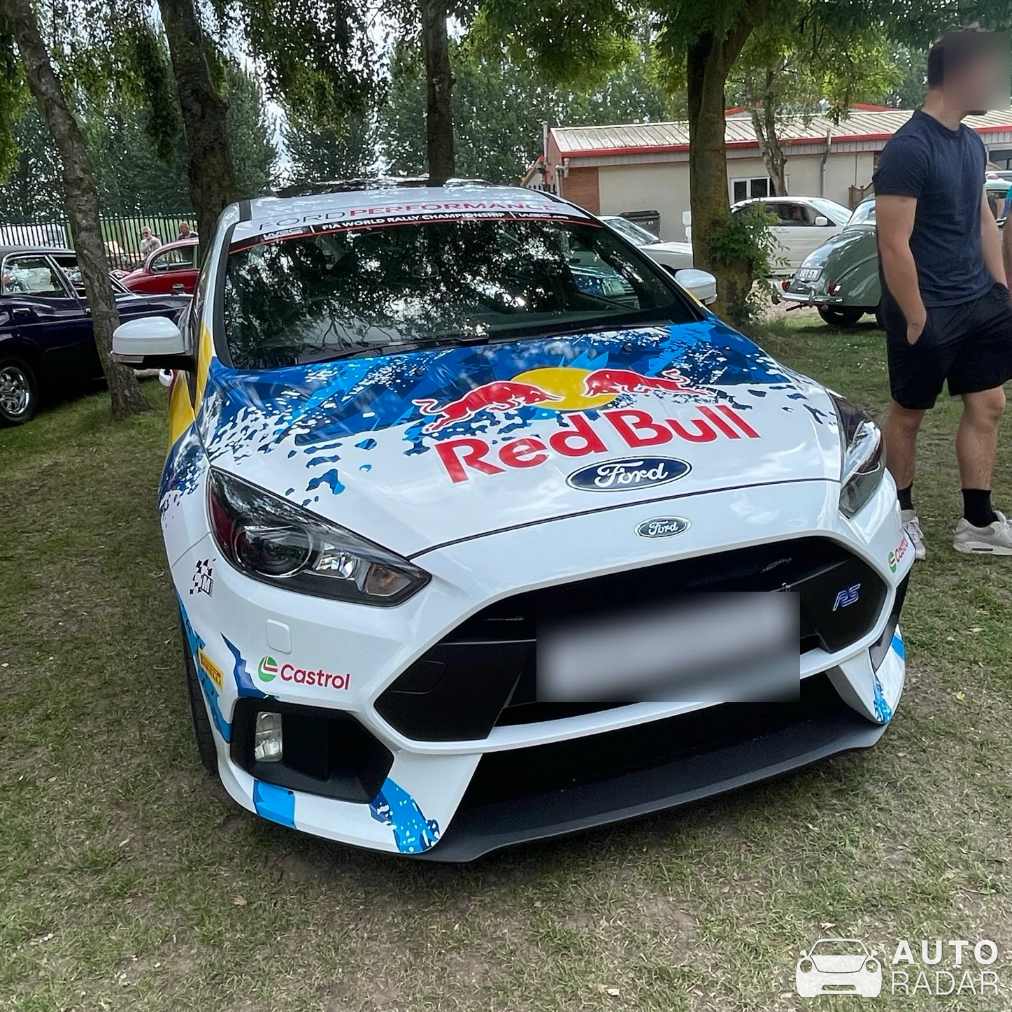 Ford Focus RS 2009 WRC Edition spotted in Pinchbeck