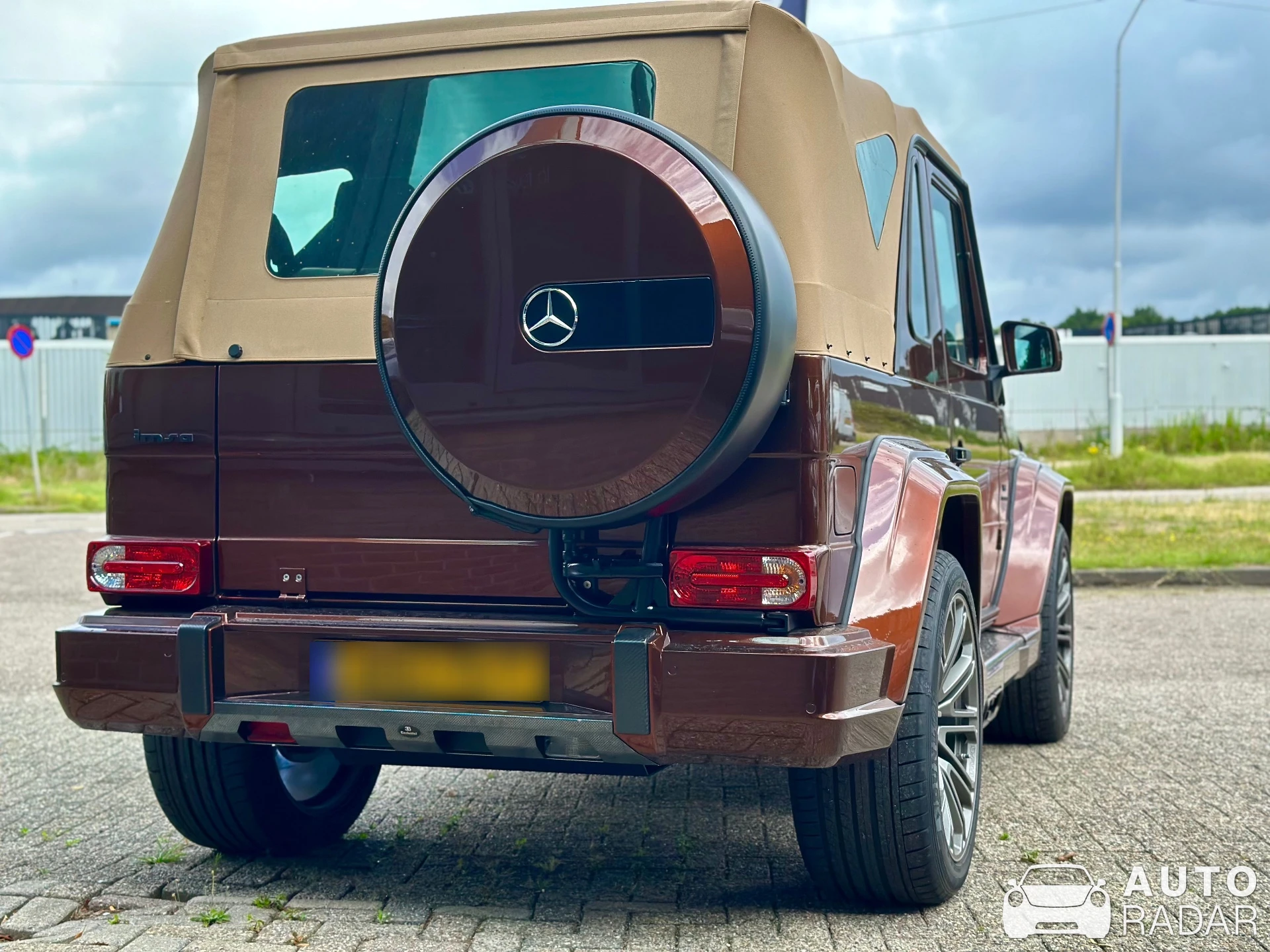 Mercedes-AMG G 63 W463 IMSA spotted in Rotterdam