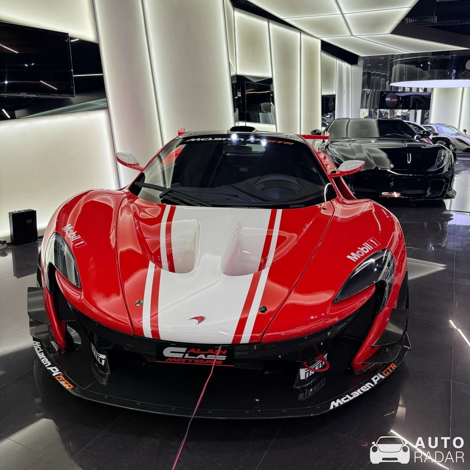 McLaren P1 GTR spotted in مشيرف, United Arab Emirates