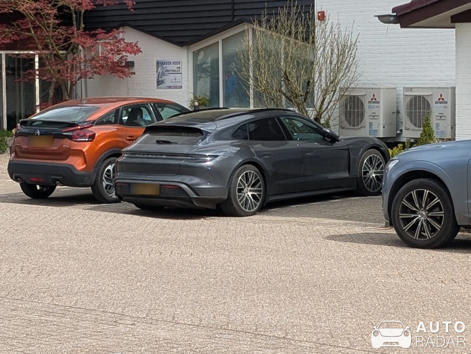 Porsche Taycan 4S Sport Turismo spotted in Delden