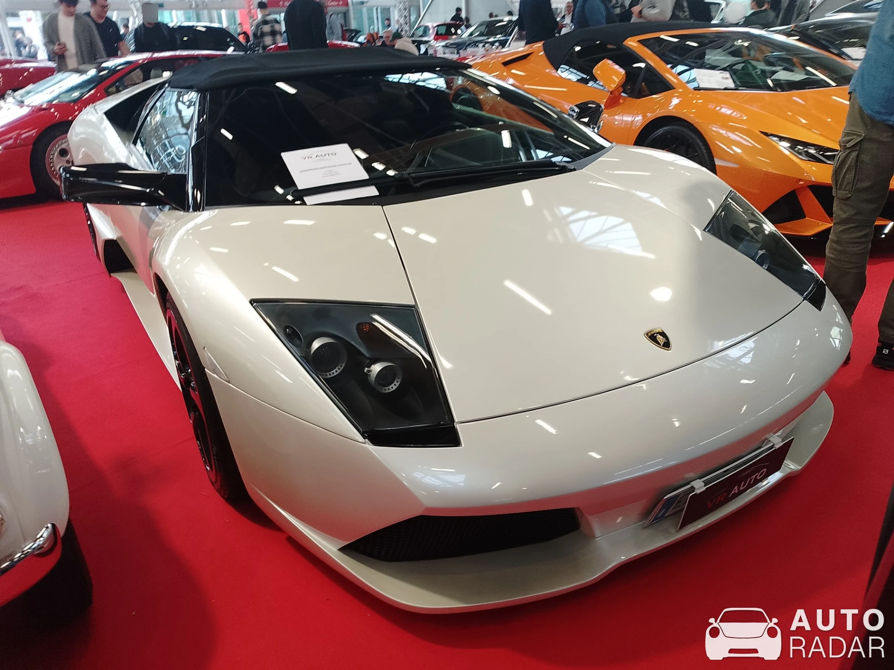 Lamborghini Murciélago LP640 Roadster spotted in Bologna, Italy