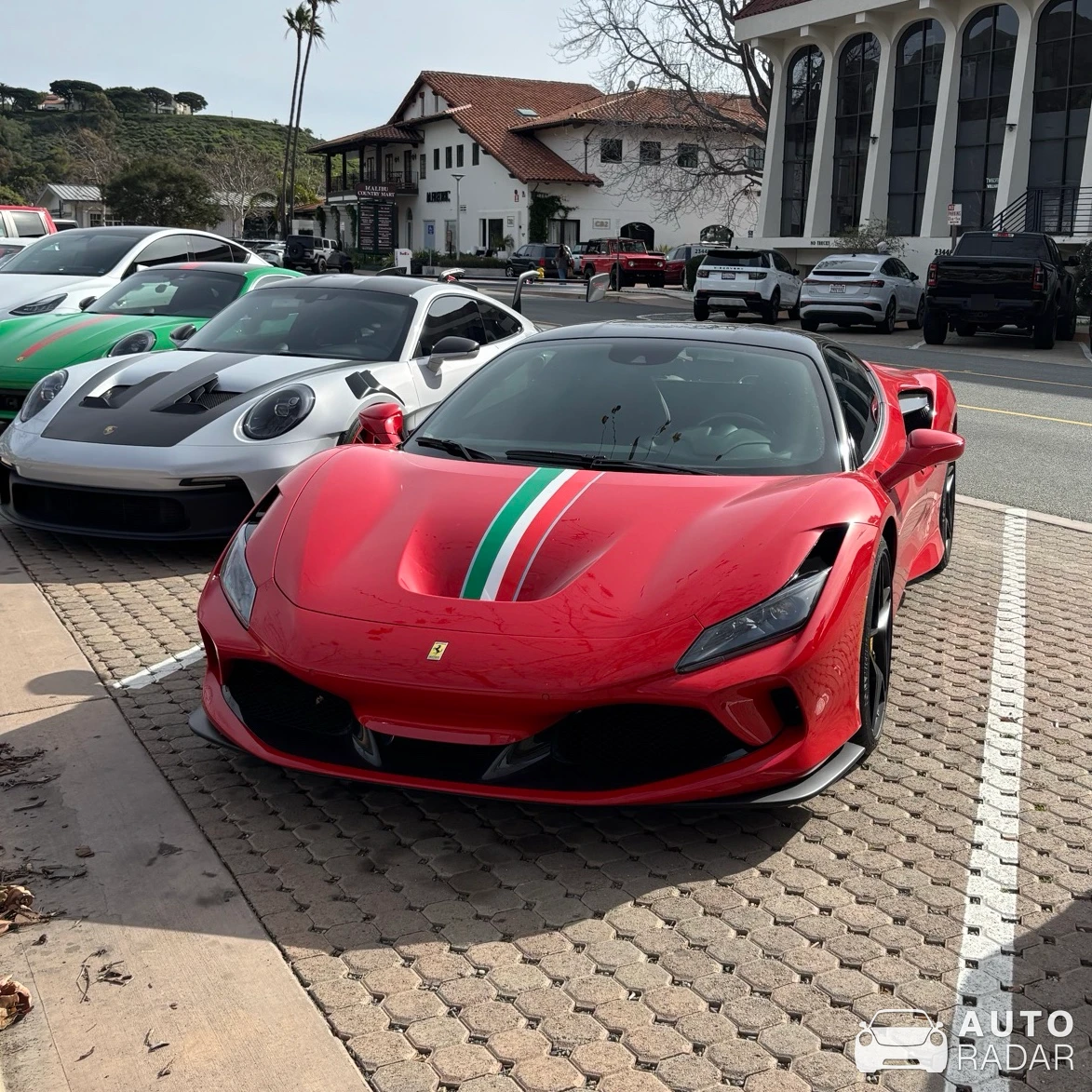 Ferrari F8 Tributo spotted in Malibu, United States