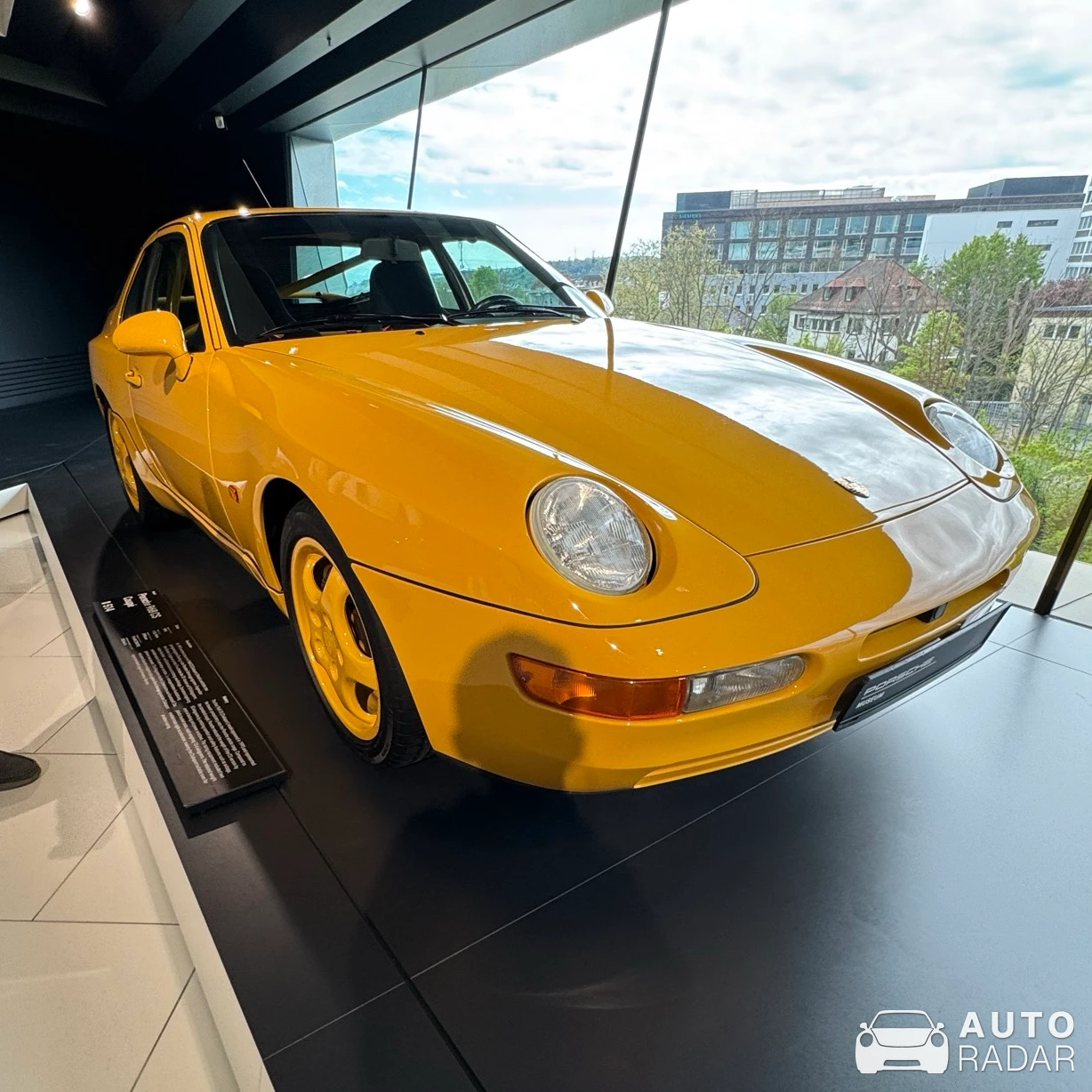 Porsche 968 Clubsport spotted in Stuttgart
