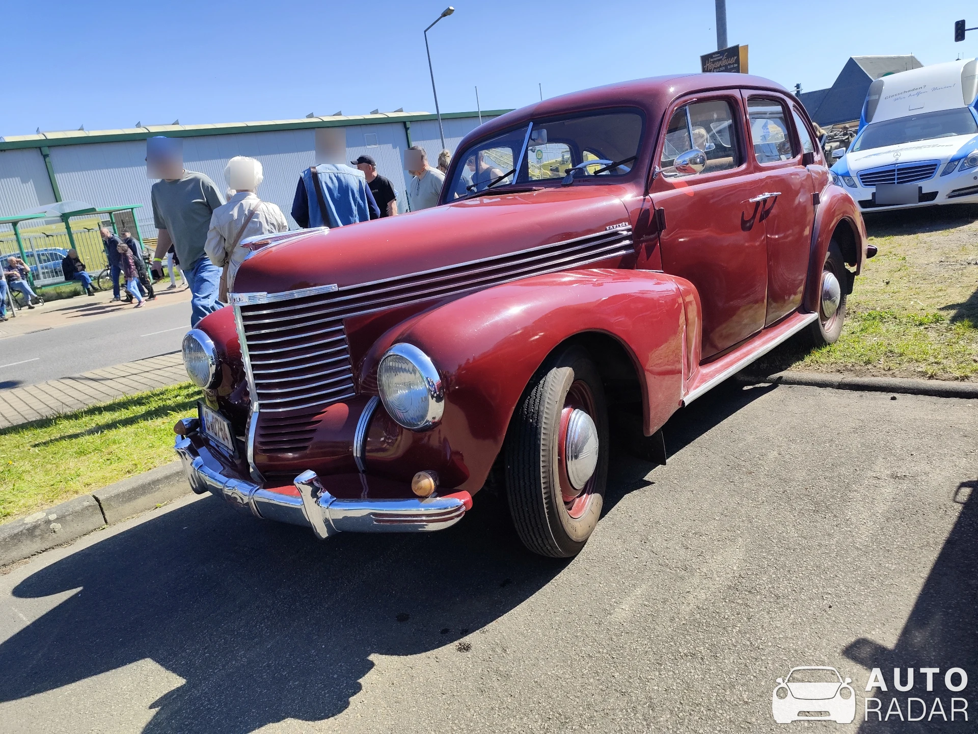 Opel Kapitän spotted in Hartmannsdorf