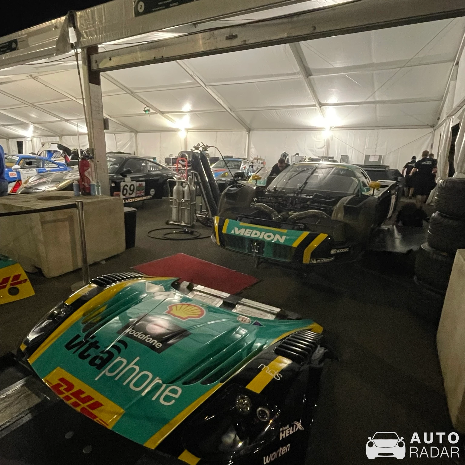 Maserati MC12 GT1 spotted in Le Mans