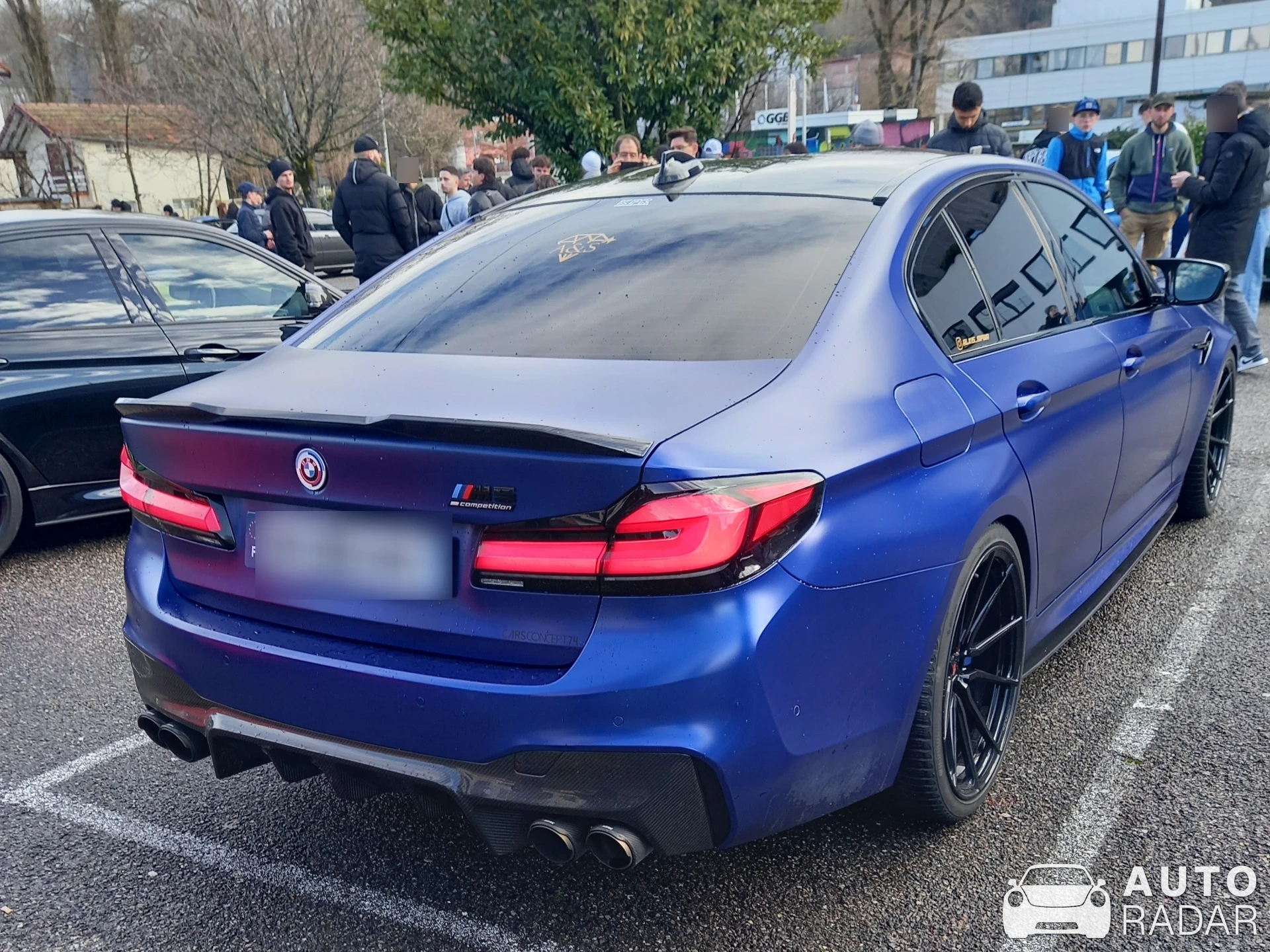 BMW M5 F90 Competition spotted in Annecy, France