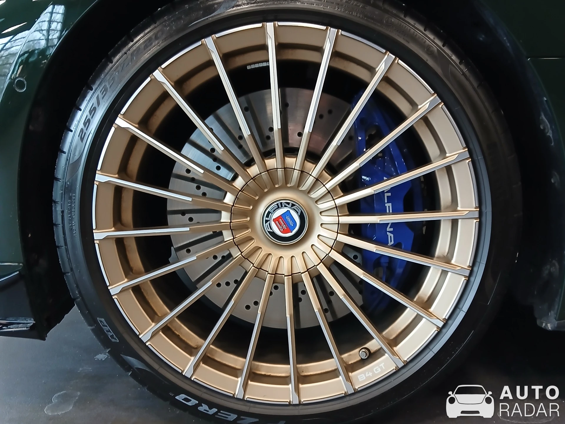 Alpina B4 GT spotted in Enschede