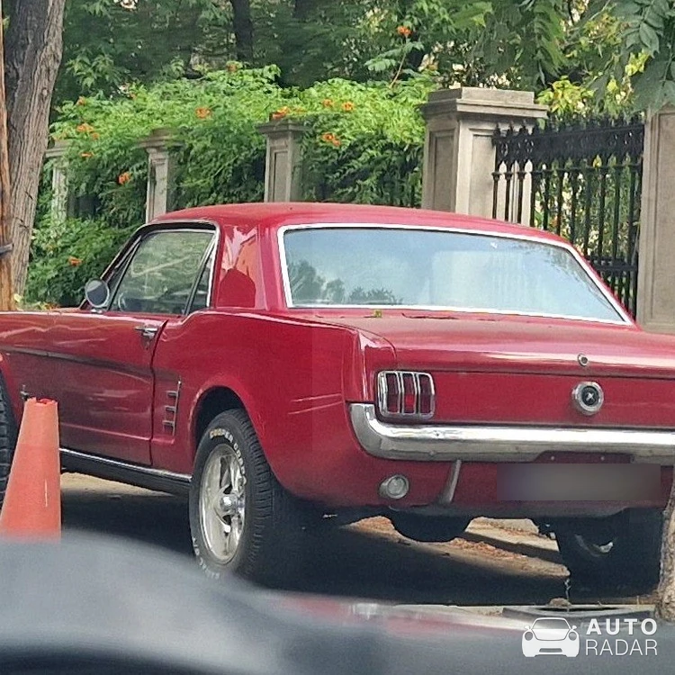 Ford Mustang Coupé 1966 spotted in Bucharest, Romania