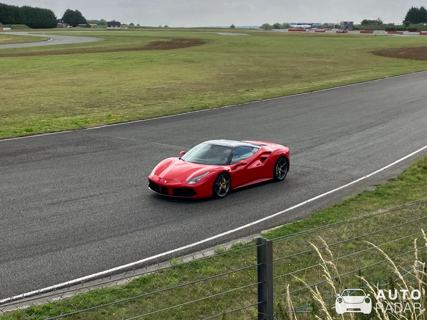 Ferrari 488 GTB spotted in Abbeville