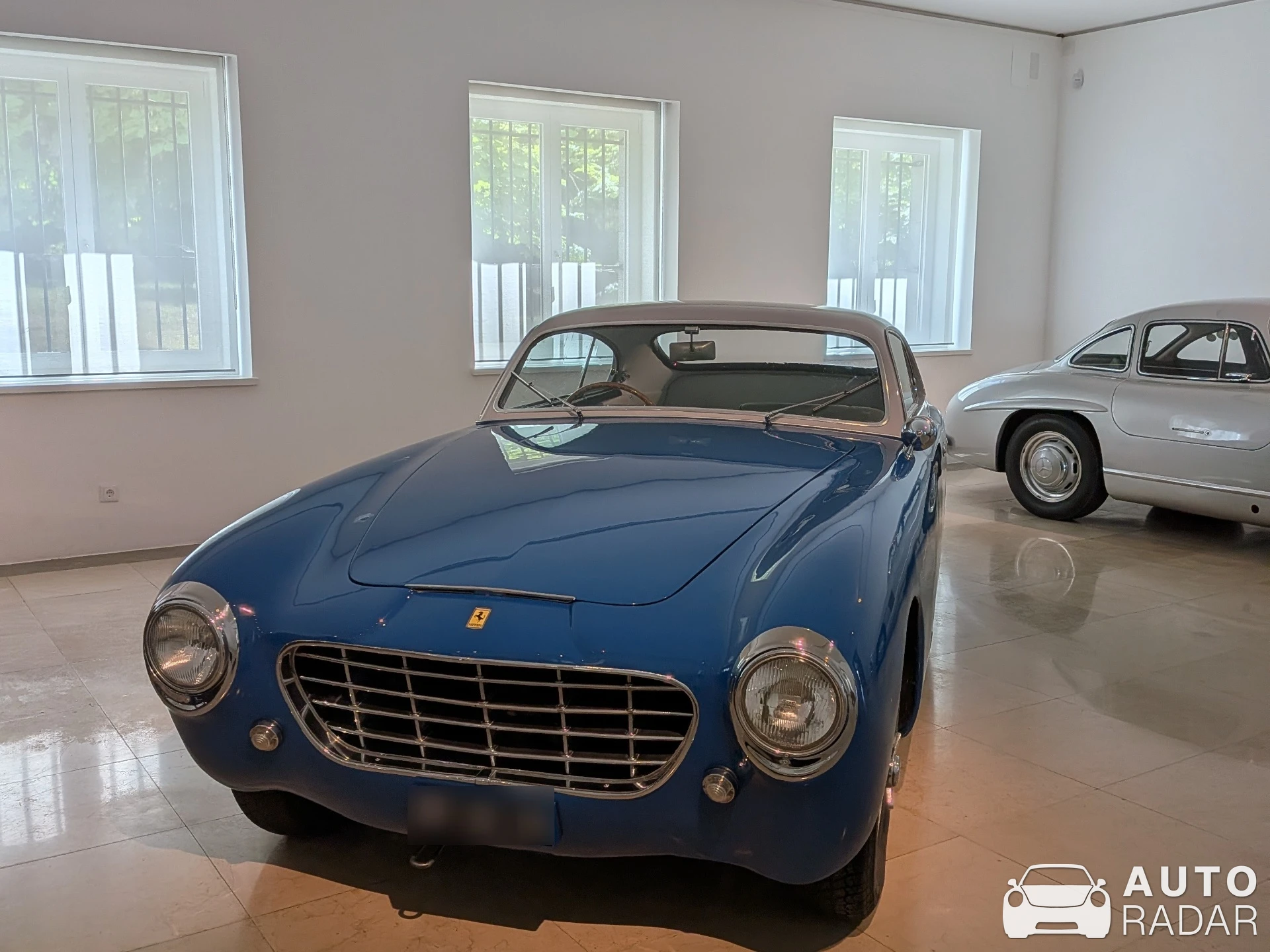 Ferrari 166 MM Inter Coupé Touring spotted in Santiago de Besteiros