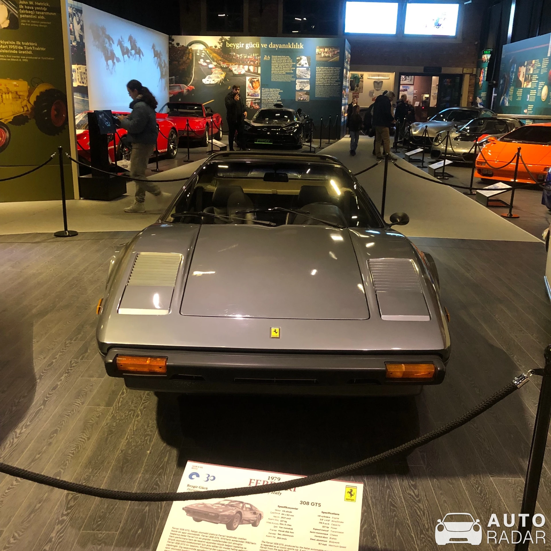 Ferrari 308 GTS spotted in Beyoğlu, Türkiye