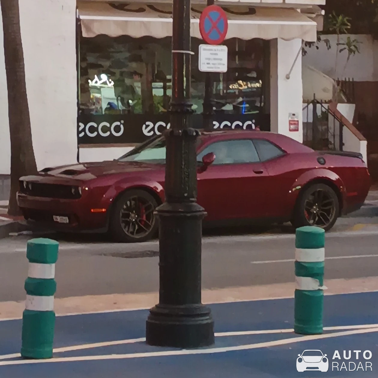 Dodge Challenger SRT spotted in Andalusia, Spain