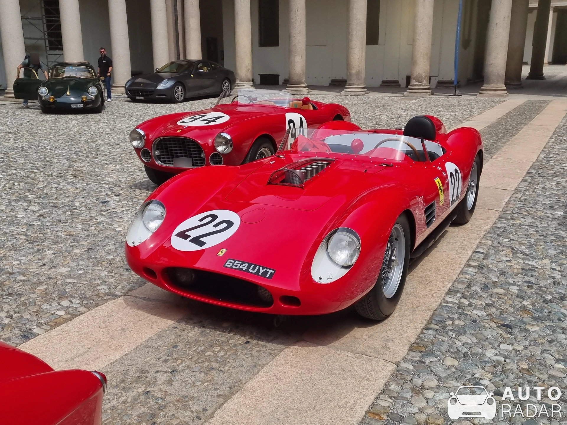 Ferrari 315 S spotted in Milano