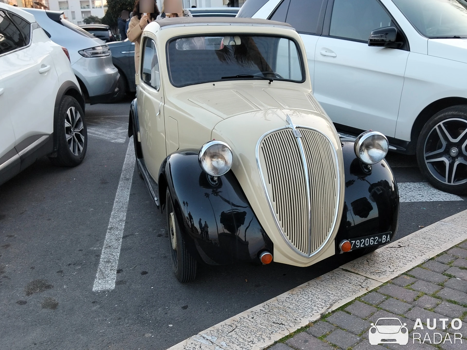 Fiat 500 A 'Topolino' spotted in Noicattaro