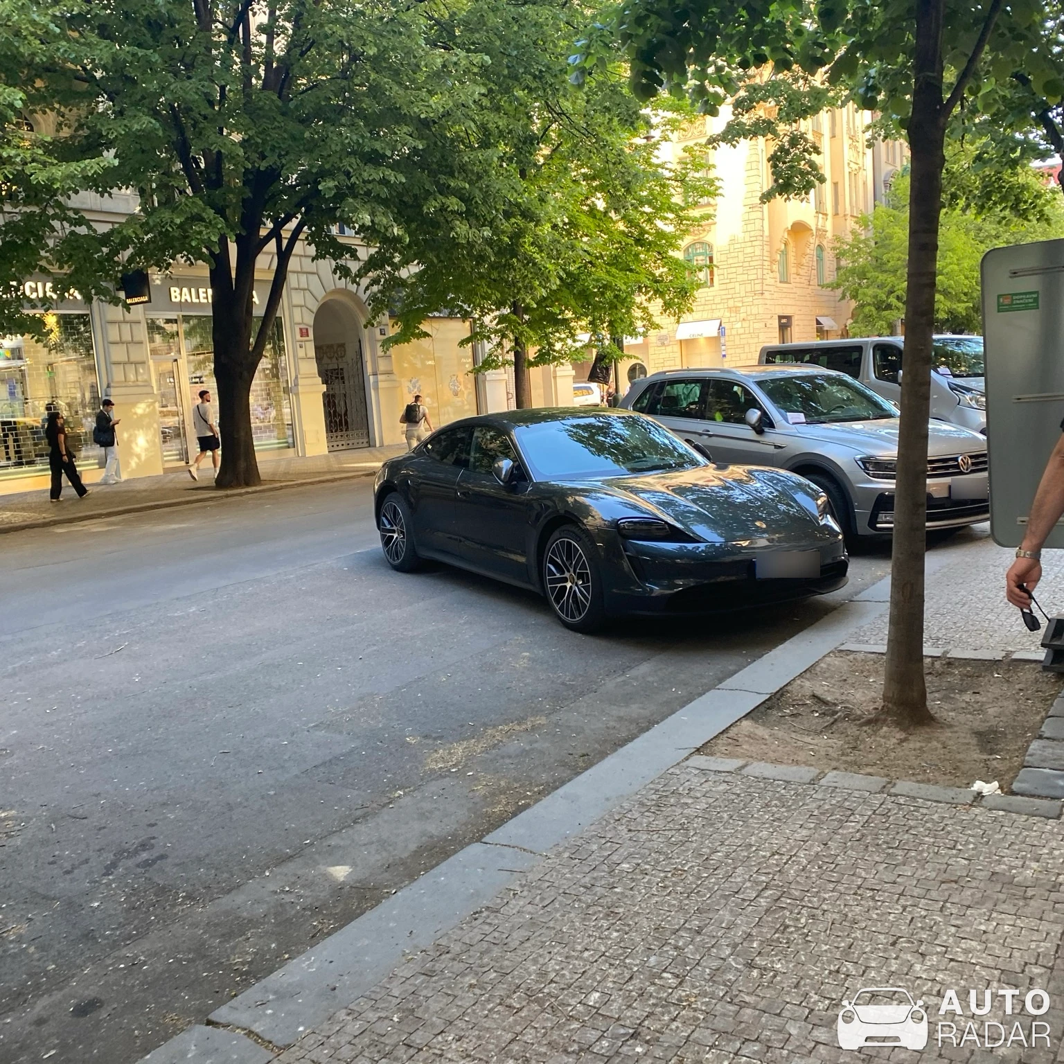 Porsche Taycan 4 spotted
