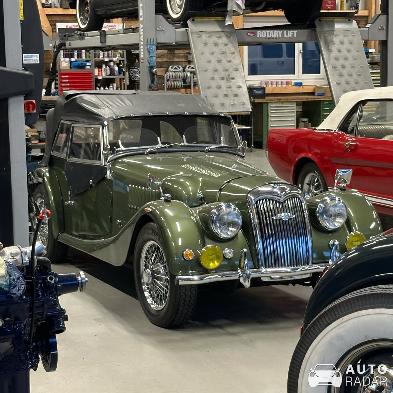 Morgan 4/4 1600 spotted in Rafz, Schweiz