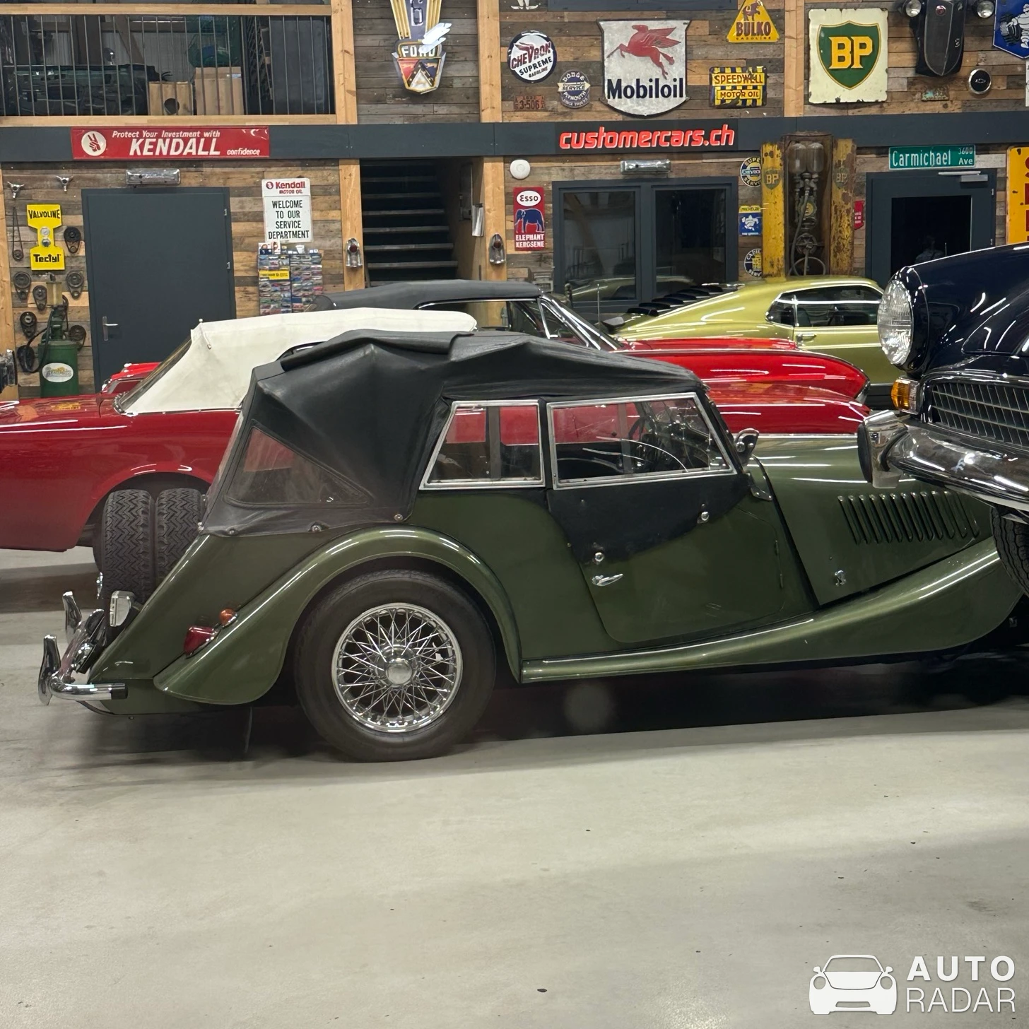 Morgan 4/4 1600 spotted in Rafz