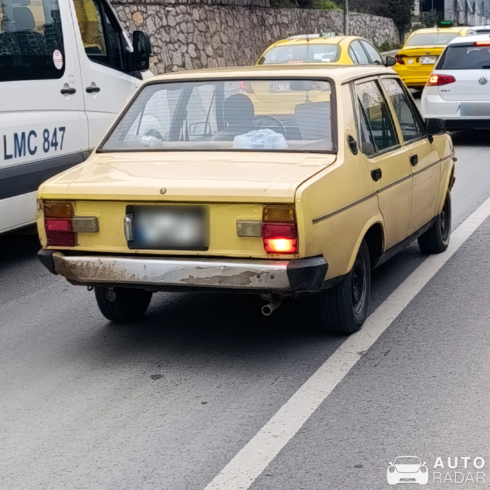 Fiat 131 spotted in Kartal