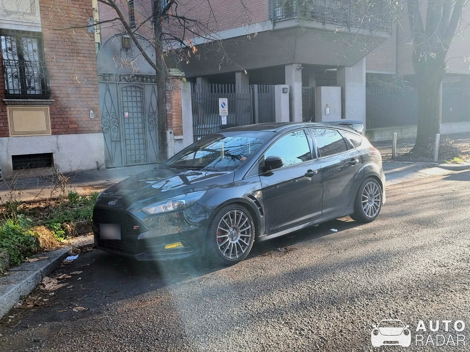 Ford Focus ST 2015 spotted in Milano, Italy