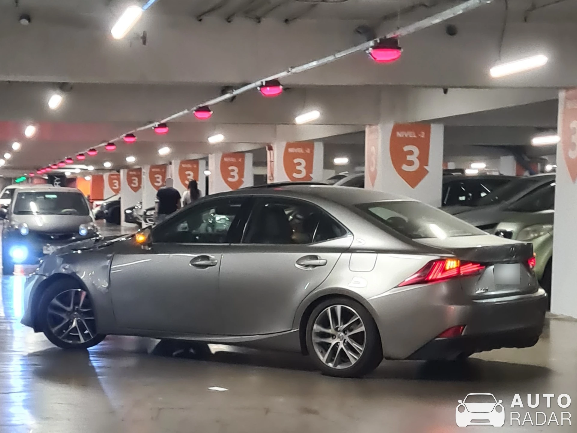Lexus IS 350 spotted in Providencia, Chile